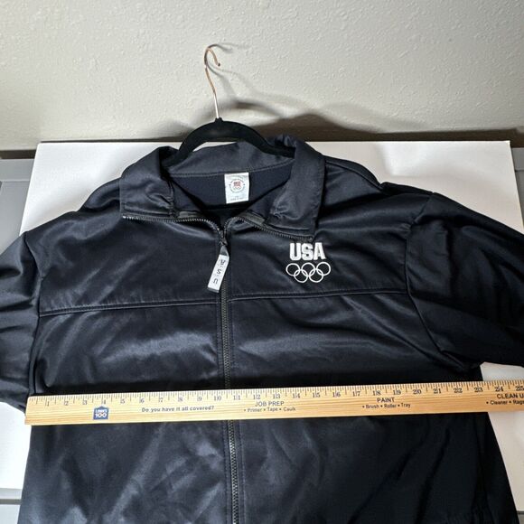 Team USA Olympic Committee Warm Up Track Jacket‎ Size XXL Full Zip - Picture 10 of 12